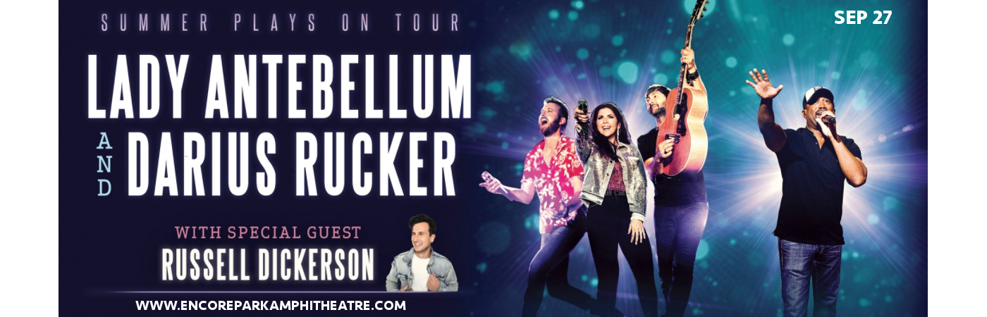 Lady Antebellum, Darius Rucker & Russell Dickerson