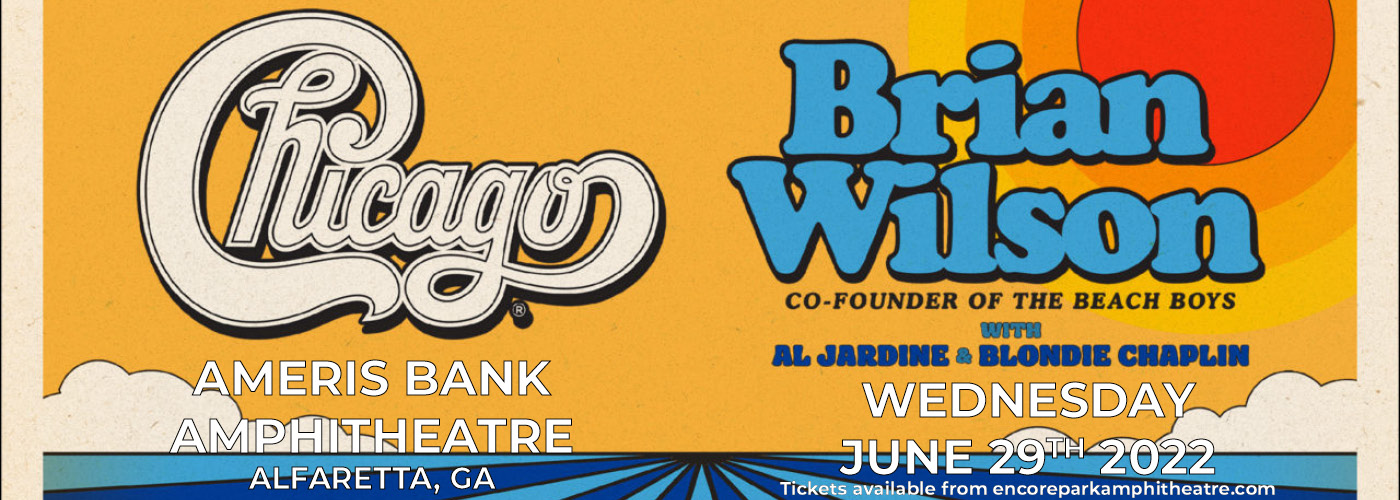 Chicago – The Band, Brian Wilson, Al Jardine & Blondie Chaplin