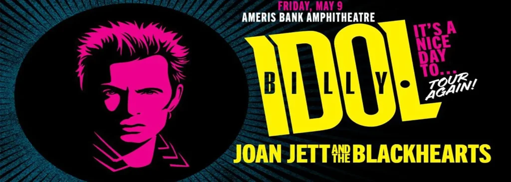 Billy Idol & Joan Jett and The Blackhearts at Ameris Bank Amphitheatre